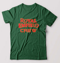 Load image into Gallery viewer, Royal Enfield Crew T-Shirt for Men-Bottle Green-Ektarfa.online