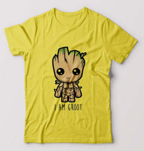 Load image into Gallery viewer, Groot T-Shirt for Men-Yellow-Ektarfa.online