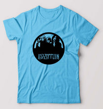 Load image into Gallery viewer, Led Zeppelin T-Shirt for Men-Light Blue-Ektarfa.online
