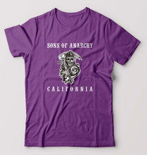 Load image into Gallery viewer, Sons of Anarchy T-Shirt for Men-Purple-Ektarfa.online