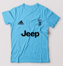 Load image into Gallery viewer, Juventus F.C. 2021-22 T-Shirt for Men-Light Blue-Ektarfa.online
