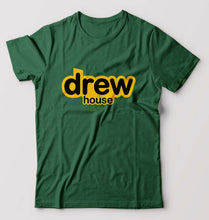 Load image into Gallery viewer, Drew House T-Shirt for Men-Bottle Green-Ektarfa.online