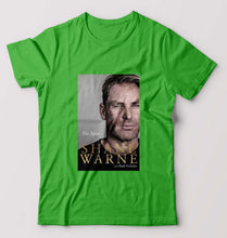 Load image into Gallery viewer, Shane Warne T-Shirt for Men-flag green-Ektarfa.online