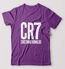 Load image into Gallery viewer, Cristiano Ronaldo CR7 T-Shirt for Men-Purple-Ektarfa.online
