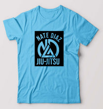 Load image into Gallery viewer, Nate Diaz UFC T-Shirt for Men-Light Blue-Ektarfa.online