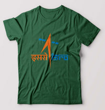 Load image into Gallery viewer, Isro T-Shirt for Men-Bottle Green-Ektarfa.online