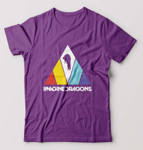 Load image into Gallery viewer, Imagine Dragons T-Shirt for Men-Purple-Ektarfa.online