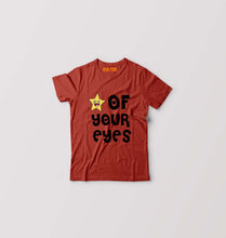 Load image into Gallery viewer, Star Of Your Eye Kids T-Shirt for Boy/Girl-Brick Red-Ektarfa.online