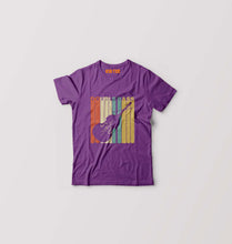 Load image into Gallery viewer, Double Bass Violin Kids T-Shirt for Boy/Girl-Purple-Ektarfa.online