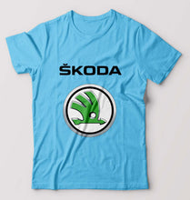 Load image into Gallery viewer, Skoda T-Shirt for Men-Light Blue-Ektarfa.online