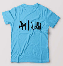 Load image into Gallery viewer, Antony Morato T-Shirt for Men-Light Blue-Ektarfa.online