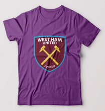 Load image into Gallery viewer, West-Ham T-Shirt for Men-Purple-Ektarfa.online