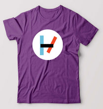 Load image into Gallery viewer, Twenty one pilots T-Shirt for Men-Purple-Ektarfa.online