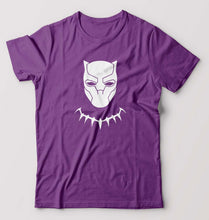 Load image into Gallery viewer, Black Panther Superhero T-Shirt for Men-Purple-Ektarfa.online