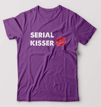 Load image into Gallery viewer, Serial Kisser T-Shirt for Men-Purple-Ektarfa.online