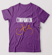 Load image into Gallery viewer, Cycling Companion T-Shirt for Men-Purple-Ektarfa.online