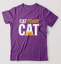 Load image into Gallery viewer, Cat Power T-Shirt for Men-Purple-Ektarfa.online
