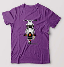 Load image into Gallery viewer, Bullet With Your Number - royal enfield T-Shirt for Men-Purple-Ektarfa.online