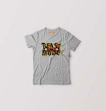Load image into Gallery viewer, Gym Beast Kids T-Shirt for Boy/Girl-Grey Melange-Ektarfa.online