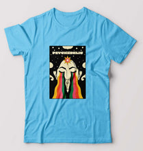 Load image into Gallery viewer, Psychedelic T-Shirt for Men-Light Blue-Ektarfa.online