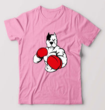 Load image into Gallery viewer, Pitbull Boxing T-Shirt for Men-Light Baby Pink-Ektarfa.online