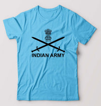 Load image into Gallery viewer, Indian Army T-Shirt for Men-Light Blue-Ektarfa.online