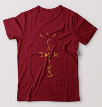 Load image into Gallery viewer, Cactus Jack Travis Scott T-Shirt for Men-Maroon-Ektarfa.online