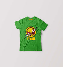 Load image into Gallery viewer, Thor Superhero Kids T-Shirt for Boy/Girl-Flag Green-Ektarfa.online