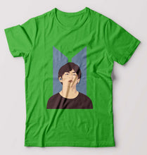 Load image into Gallery viewer, V-BTS(K-Pop) T-Shirt for Men-Flag Green-Ektarfa.online