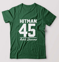 Load image into Gallery viewer, Rohit Sharma T-Shirt for Men-Bottle Green-Ektarfa.online