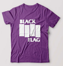 Load image into Gallery viewer, Black Flag T-Shirt for Men-Purple-Ektarfa.online