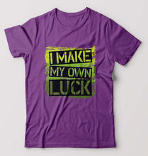 Load image into Gallery viewer, Luck T-Shirt for Men-Purple-Ektarfa.online