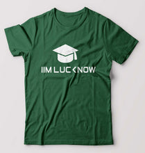 Load image into Gallery viewer, IIM L Lucknow T-Shirt for Men-Bottle Green-Ektarfa.online