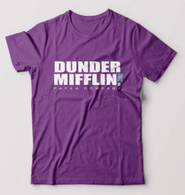 Load image into Gallery viewer, Dunder Mifflin T-Shirt for Men-Purple-Ektarfa.online