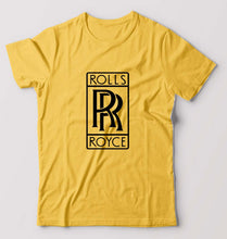 Load image into Gallery viewer, Rolls Royce T-Shirt for Men-Golden yellow-Ektarfa.online