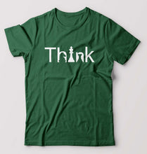 Load image into Gallery viewer, Chess Think T-Shirt for Men-Bottle Green-Ektarfa.online