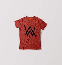 Load image into Gallery viewer, Alan Walker Kids T-Shirt for Boy/Girl-Brick Red-Ektarfa.online