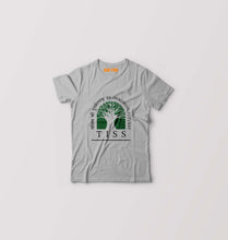 Load image into Gallery viewer, Tata Institute of Social Sciences (TISS) Kids T-Shirt for Boy/Girl-Grey-Ektarfa.online