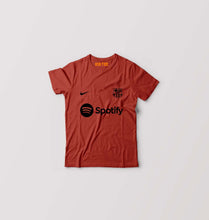 Load image into Gallery viewer, Barcelona 2022-23 Kids T-Shirt for Boy/Girl-Brick Red-Ektarfa.online
