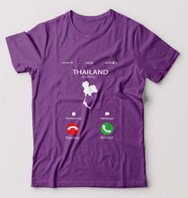 Load image into Gallery viewer, Thailand Calling T-Shirt for Men-Purple-Ektarfa.online