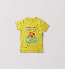 Load image into Gallery viewer, Bowling Kids T-Shirt for Boy/Girl-Yellow-Ektarfa.online