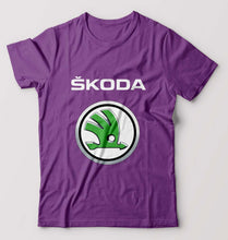 Load image into Gallery viewer, Skoda T-Shirt for Men-Purple-Ektarfa.online