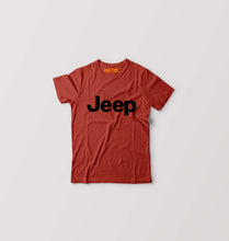 Load image into Gallery viewer, Jeep Kids T-Shirt for Boy/Girl-Brick Red-Ektarfa.online