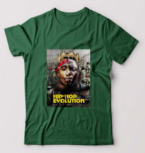 Load image into Gallery viewer, Hip-Hop Evolution T-Shirt for Men-Bottle Green-Ektarfa.online