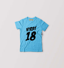 Load image into Gallery viewer, Virat Kohli Kids T-Shirt for Boy/Girl-Light Blue-Ektarfa.online