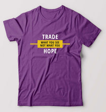 Load image into Gallery viewer, Share Market(Stock Market) T-Shirt for Men-Purple-Ektarfa.online