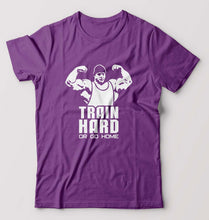 Load image into Gallery viewer, Gym T-Shirt for Men-Purple-Ektarfa.online
