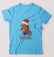 Load image into Gallery viewer, BoJack Horseman T-Shirt for Men-Light Blue-Ektarfa.online