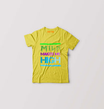 Load image into Gallery viewer, Milk Make Me High Kids T-Shirt for Boy/Girl-Yellow-Ektarfa.online