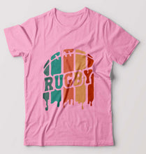 Load image into Gallery viewer, Rugby T-Shirt for Men-Light Baby Pink-Ektarfa.online
